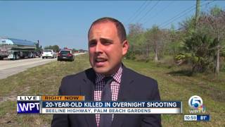 20-year-old Belle Glade man killed in Palm Beach Gardens shooting