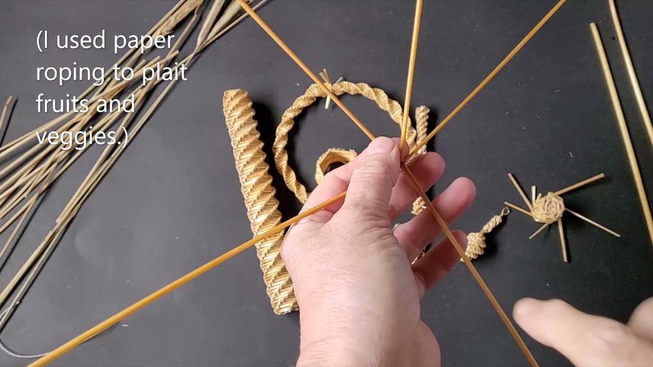 Spiral Plait 5 Straw No Core Start