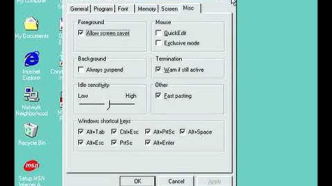 Windows 98 Glitching