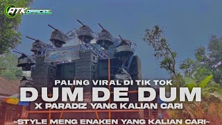 Download lagu DJ VIRAL TERBARU || NEW  DUM DEM DAM X PARADIZE PALING RAME DI KARNAVAL !! BASS NYUEDOT ‼️