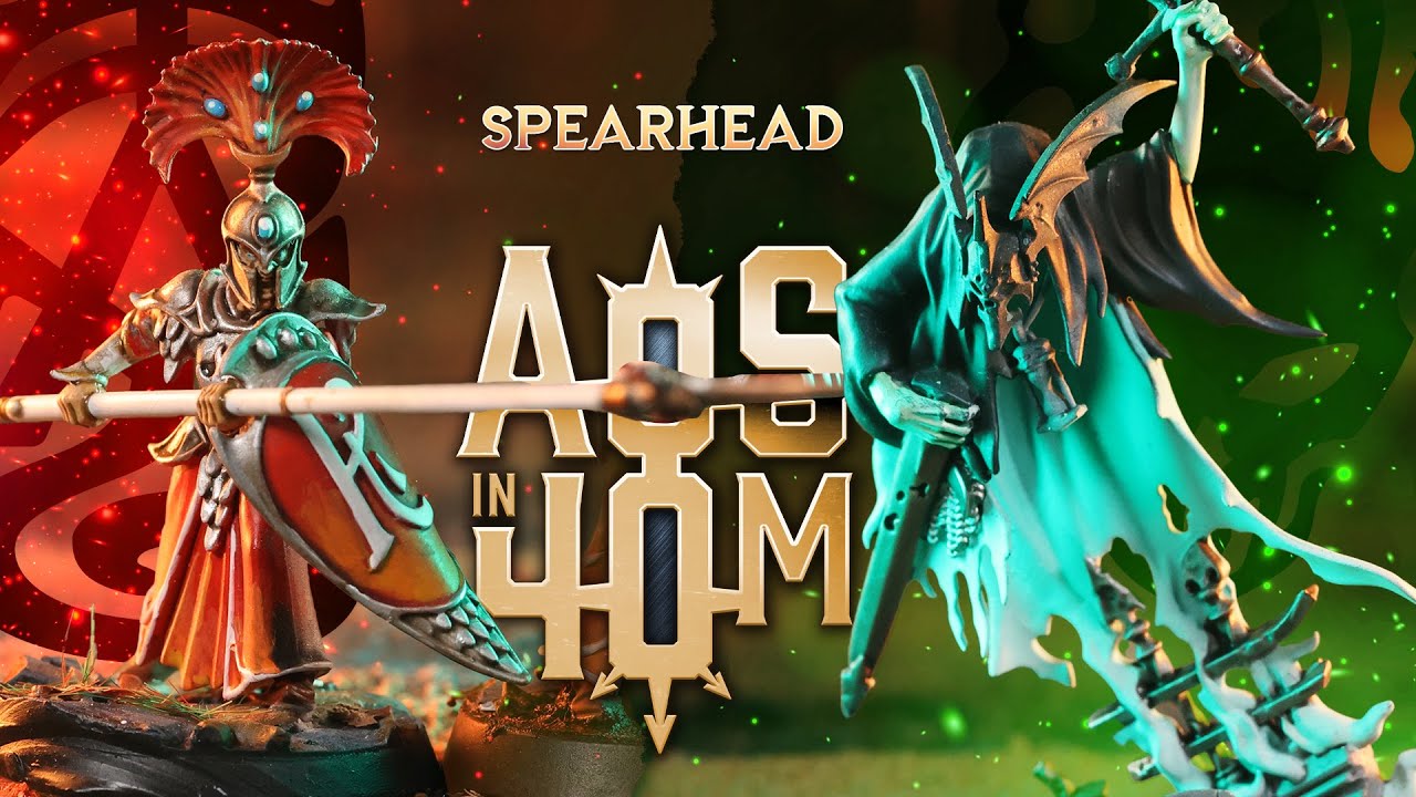 Nighthaunt vs Lumineth - Age of Sigmar Warhammer Fantasy Battle!