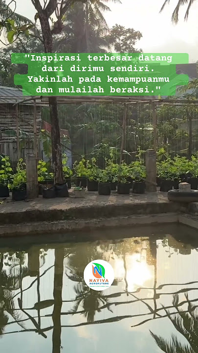 Inspirasi terbesar datang dari dirimu sendiri | Yakinlah pada kemampuanmu dan mulailah beraksi