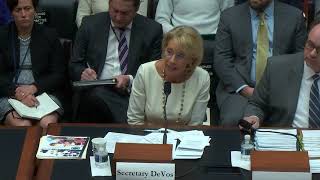 Questions for Secretary DeVos