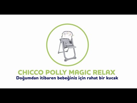 Video: Chicco Polly Magic Highchair İncelemesi