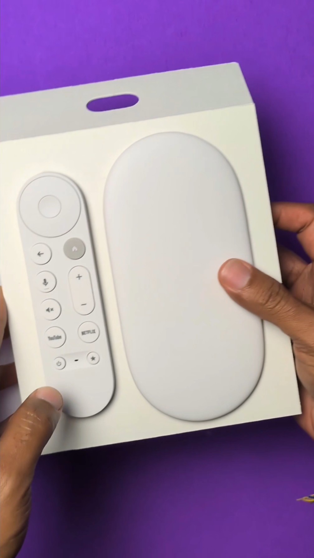 Google TV Streamer 4K: Unboxing color Porcelain (Porcelana). Nuevo