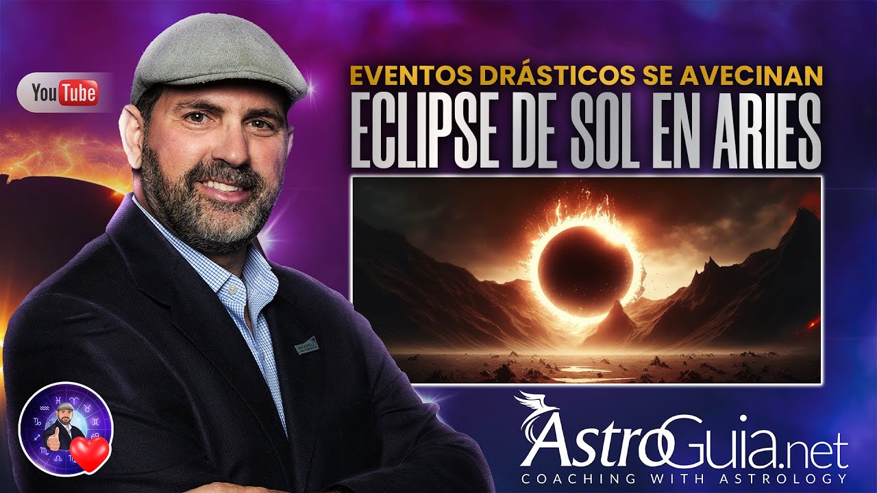 ECLIPSE TOTAL DE SOL  EN ARIES - 8 DE ABRIL DEL 2024