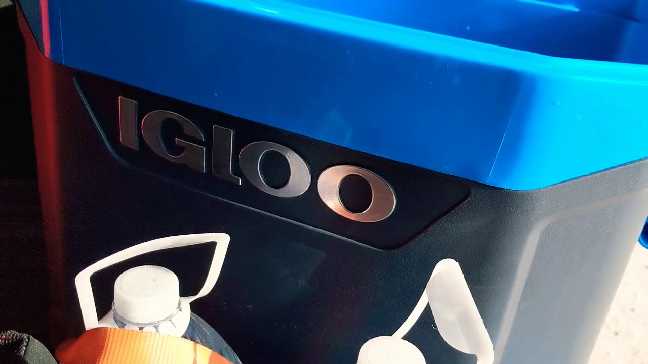 ⁣Igloo Maxcold 60 quart wheeled cooler