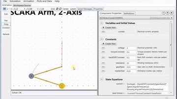 2-Axis SCARA Robot Arm Demo