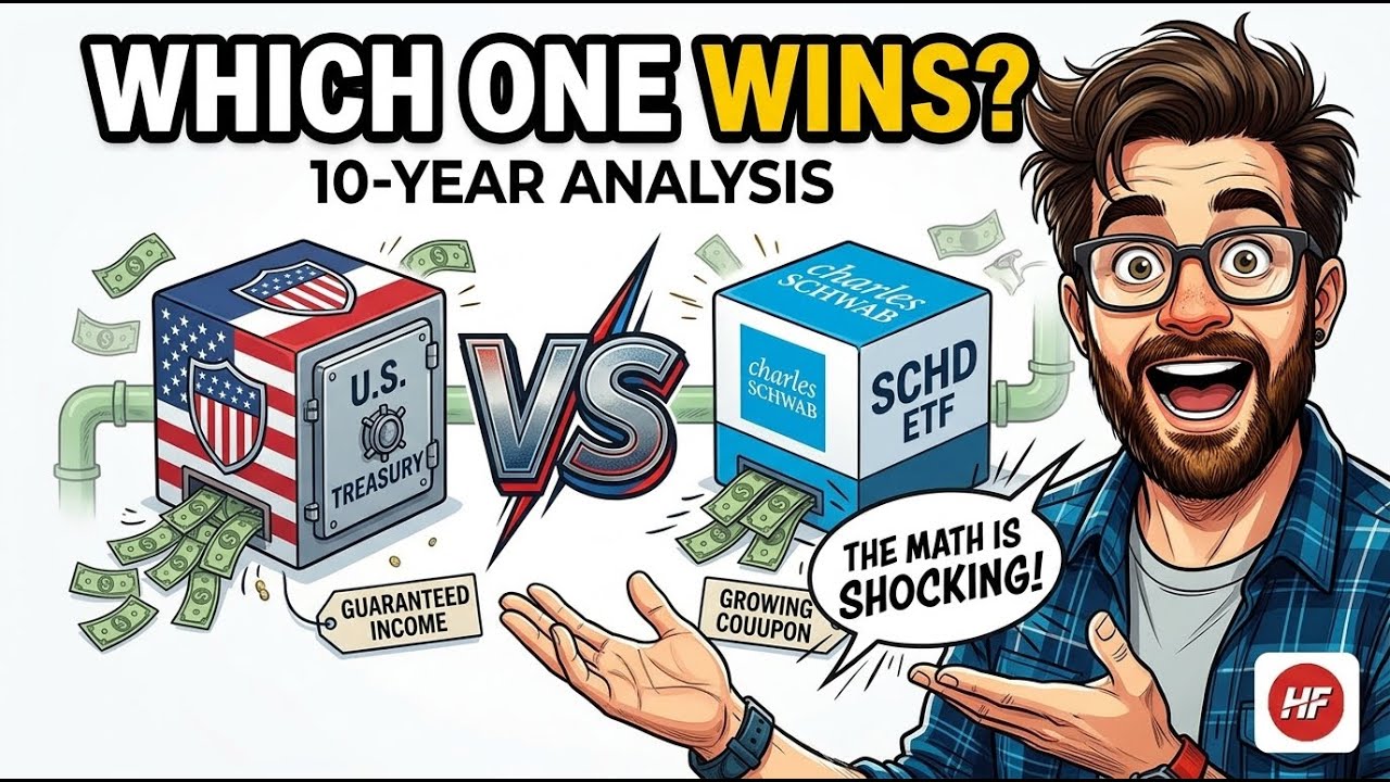 SCHD vs 10-Year Treasury on $100K: Which Wins in 2026?