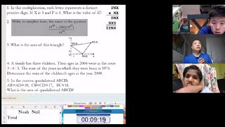 MathLympics Scramble 8