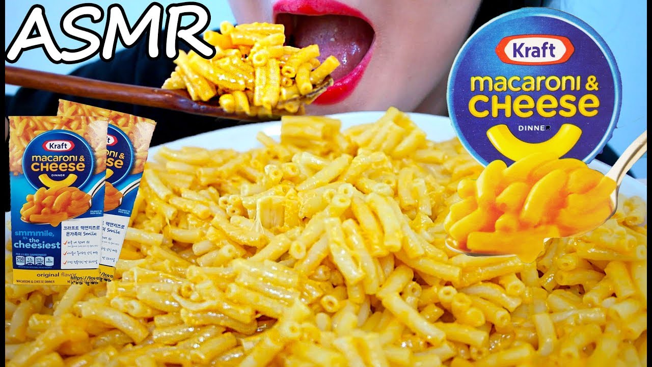 꾸덕꾸덕 맥앤치즈 리얼사운드 먹방 CHEESY MAC AND CHEESE ASMR (EATING SOUNDS) No Talking