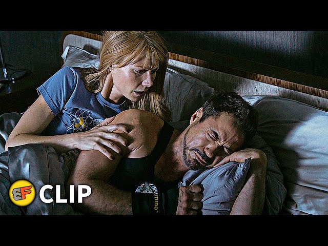 Tony Stark's Nightmare - Mark 42 Attacks Pepper Potts Scene | Iron Man 3 (2013) Movie Clip HD 4K class=