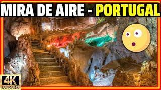 Изучение потрясающих пещер Мира-де-Айр | Португалия [4K]