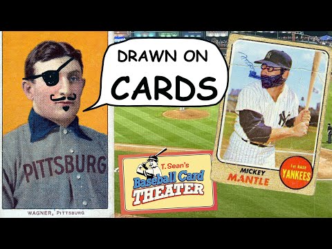 Drawn on Cards : Baseball Card Theater