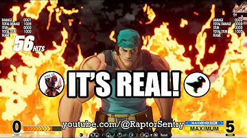 KOF XV New Patch 2.41 Ralf TRUE Stun TOD 100% 56 Hit Corner Combo (Special Thanks to @IORI_Q8!)