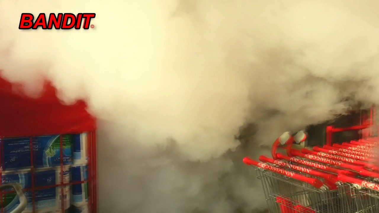 Supermarket protected by Fog Bandit