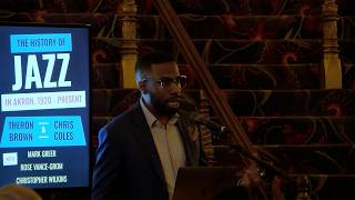 Evolution of Jazz panel and the Akron History Center