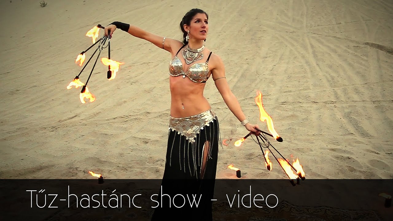 Tűz-hastánc show - [Tűzvarázs Produkció Tűzzsonglőr csapat]