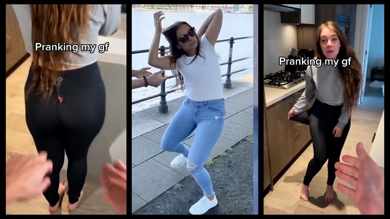 He Rips her Pants on Instagram Live