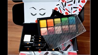 Unboxing Eyeshadow Palette Inglot Freedom System Rainbow