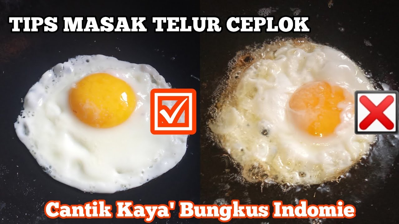 TERNYATA GINI ⁉️CARA MASAK TELUR MATA SAPI CANTIK
