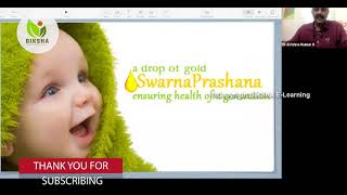 Concept of  Swarnaprasana & its Practical  Implementation | Dr Krishnakumar MD(Ayu)