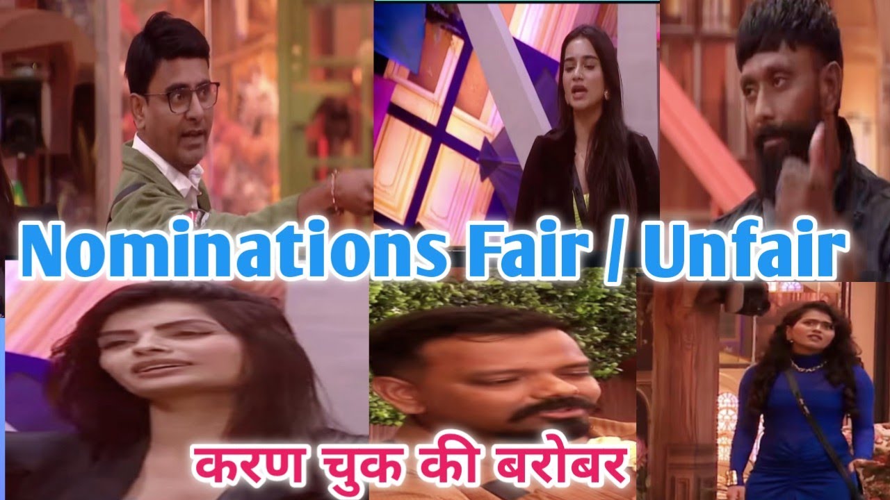 Biggboss marathi 6 - EP3 - करण चुक की बरोबर ,Nominations Fair / Unfair 