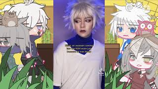 ||Fandoms w/ grey hair react||Part 3||Killua Zoldyck||