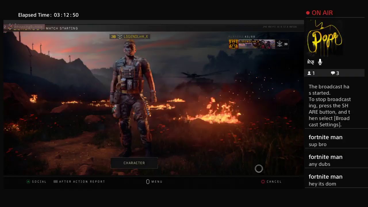 Blackout L3GENDLinK_X...The Legend Continues