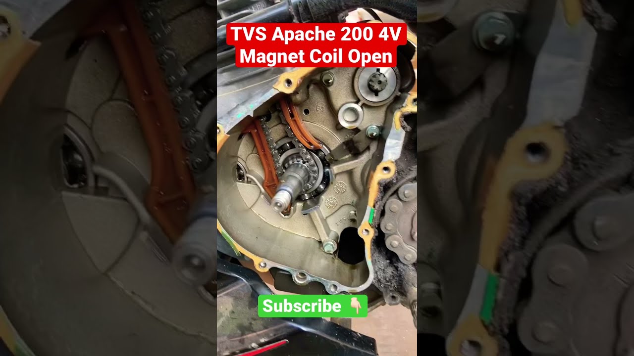 TVS Apache 200 4V Magnet Coil Open 