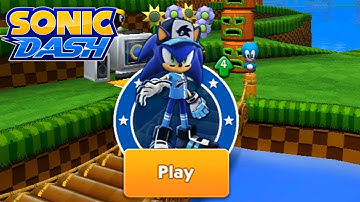 SONIC DASH NEW CHARACTER SLUGGER SONIC