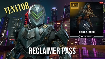 Venator is here for FREE! It looks so cool - Operation Reclaimer - Halo Infinite Pass