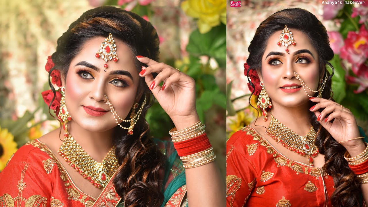 Top 15 Bengali Bridal Photoshoot Poses Ideas-Birdlens creation