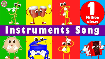Instruments Song | Toddler Rhymes | Educational Kids Song | Bindi