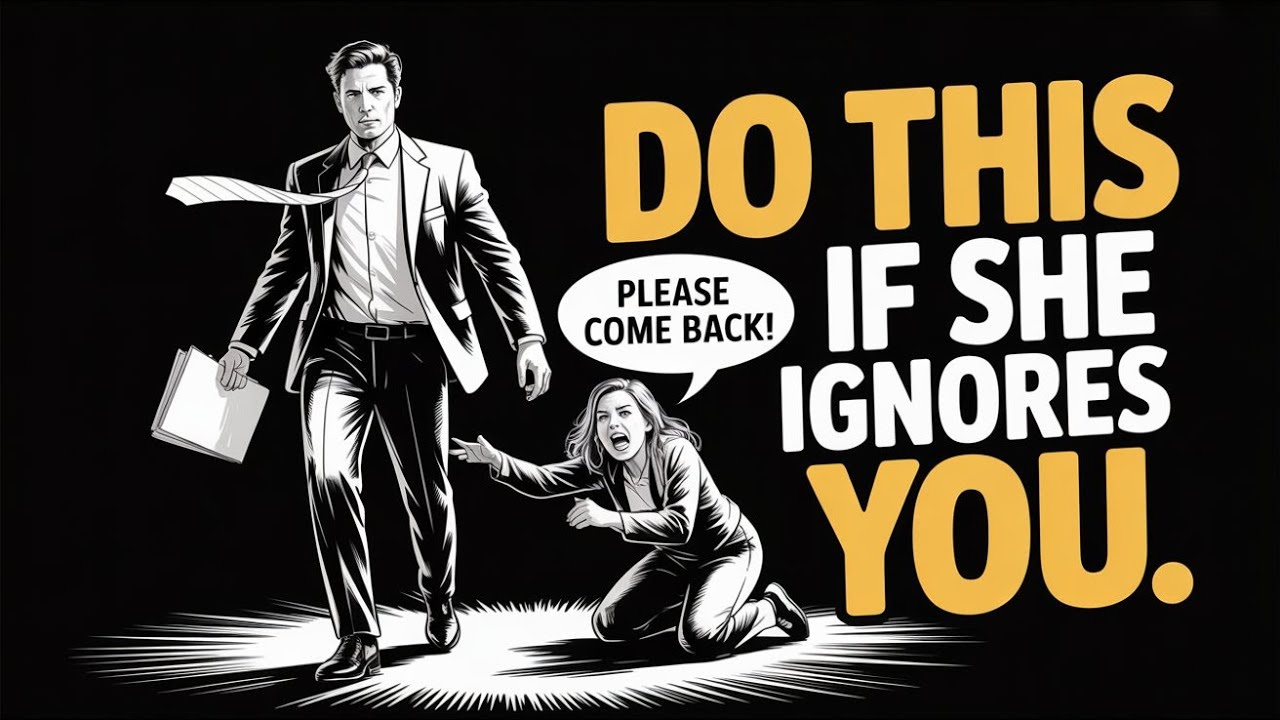 Как вести себя, когда женщина вас игнорирует (это разрушит её самолюбие) | Стоицизм