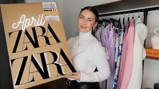 ZARA HAUL APRIL TRY ON || NEW IN ZARA HAUL 2021 + £100 ZARA GIVEAWAY WINNER