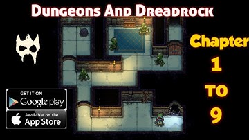 Dungeons and Dreadrock Chapter 1 to 9 Gameplay Walkthrough ( Android IOS ) Puzzle Game 2022