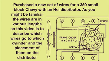 350 SBC, Plug Wire Length and Placement