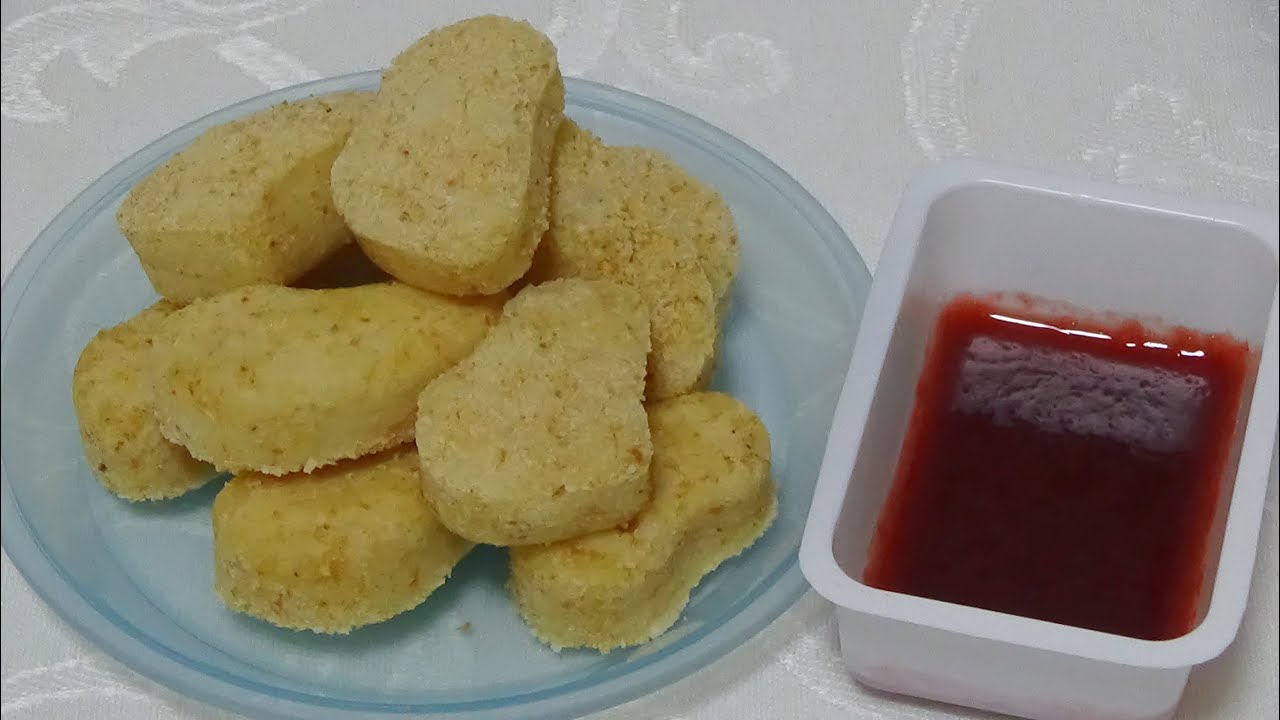 米国製 ナゲット形お菓子を作る　Chicken nugget shaped snacks