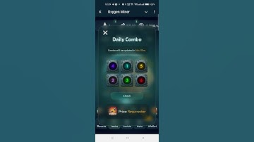 Oxygen miner Daily puzzle solution 29 September | Oxygen miner Daily Combo l Oxygen miner Daily Code