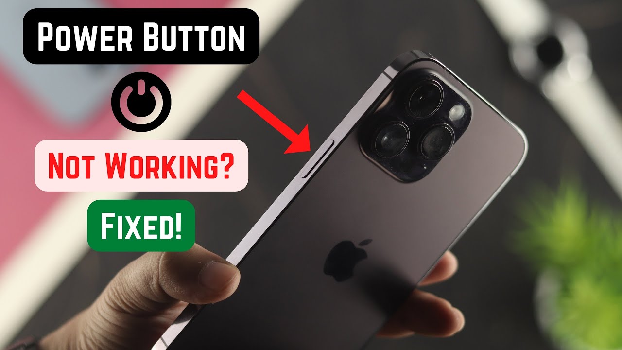 iPhone 14's Power Button Not Working! How to Fix it 