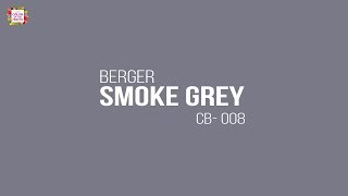 December 2017 | Berger Color of the Month | Smoke Grey