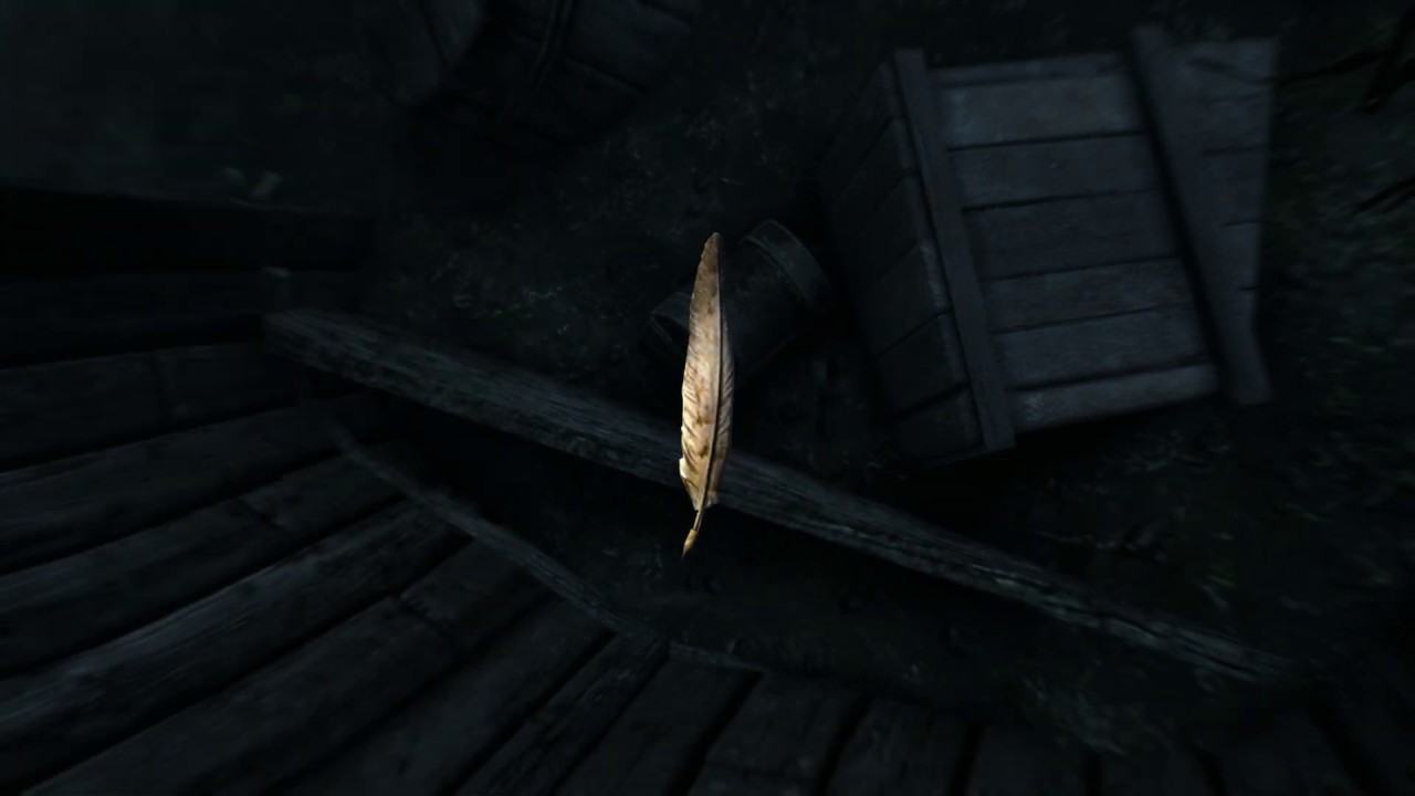 Localiza la pluma de la geminación en el fondo del lago Honrich