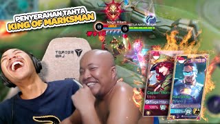 SAATNYA PENYERAHAN TAHTA KING OF MARKSMAN PASCOL! WKWKWK - Mobile Legends