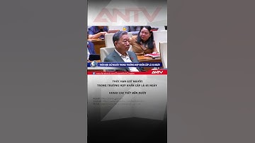 Công an có quyền "giữ người khẩn cấp" tối đa 45 ngày để dẫn độ #antv #shorts #thoisu #congan