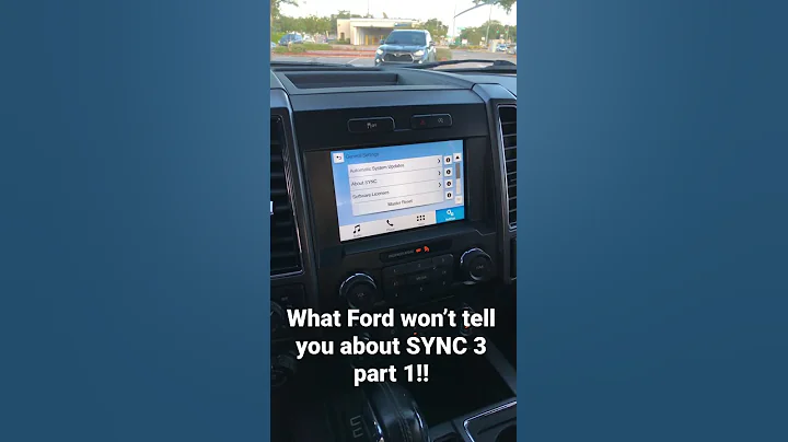 What FORD won’t tell you about SYNC part 1!!! #shorts #trending