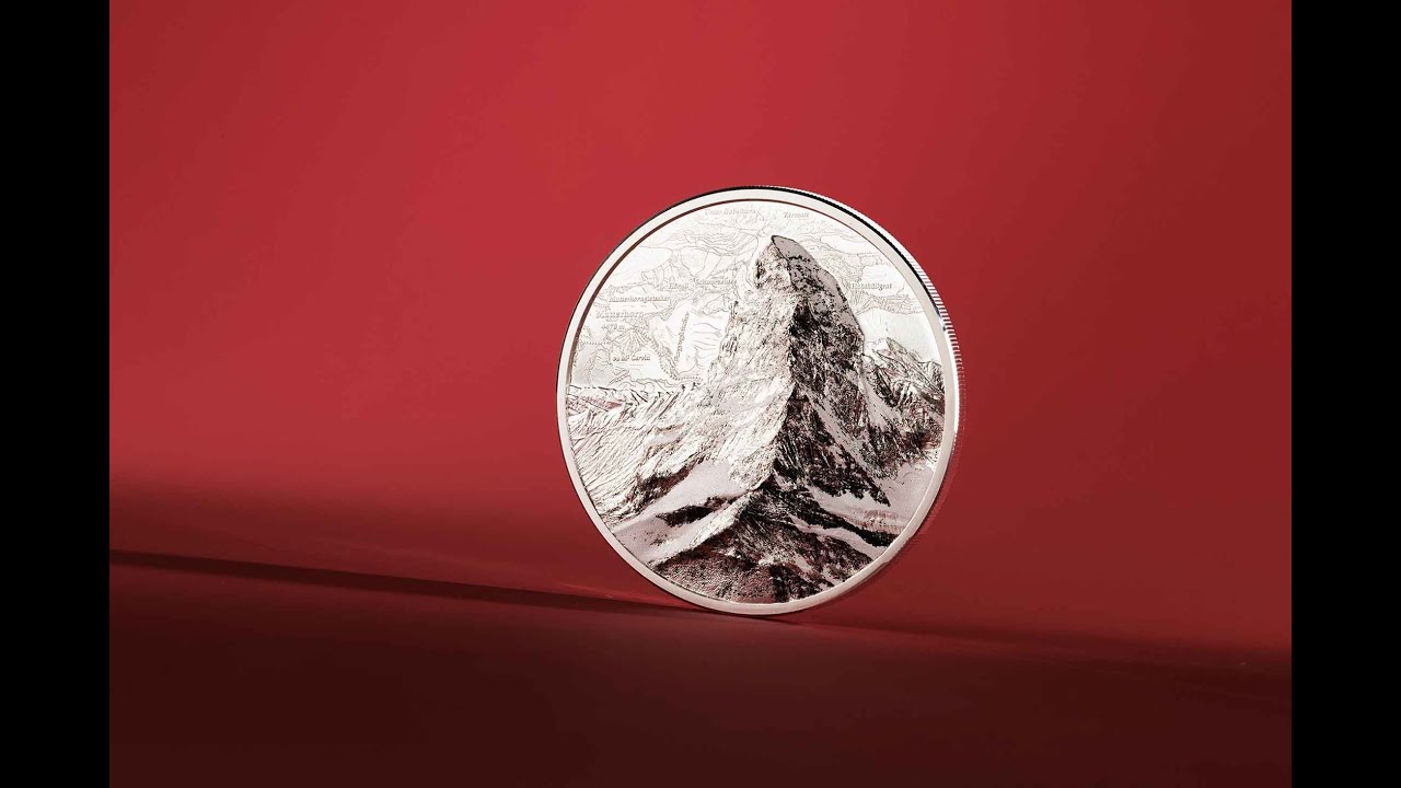2025 Switzerland 1 Ounce Matterhorn Ultra High Relief Silver Proof Coin