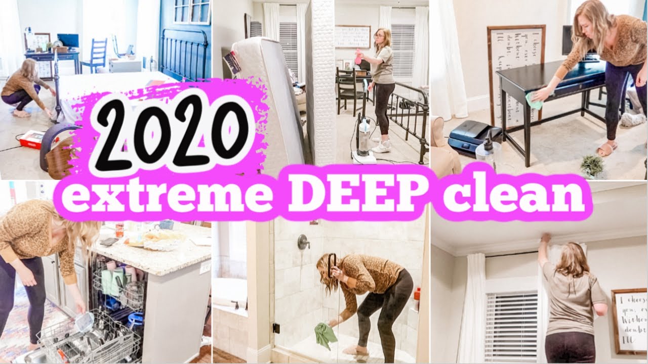 EXTREME DEEP CLEANING VIDEO 2020! MESSY HOUSE BEFORE & AFTER YouTube