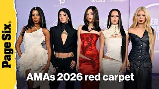AMAs 2026 red carpet: Teyana Taylor, Katseye and more celebrity looks