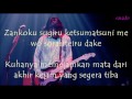 L&#39;arc en ciel - Sunadokei Lyrics with Indonesia Translation